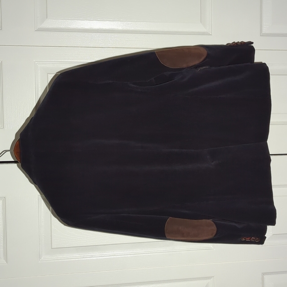 J Crew Navy Corduroy Sport Coat Large - Picture 2 of 10